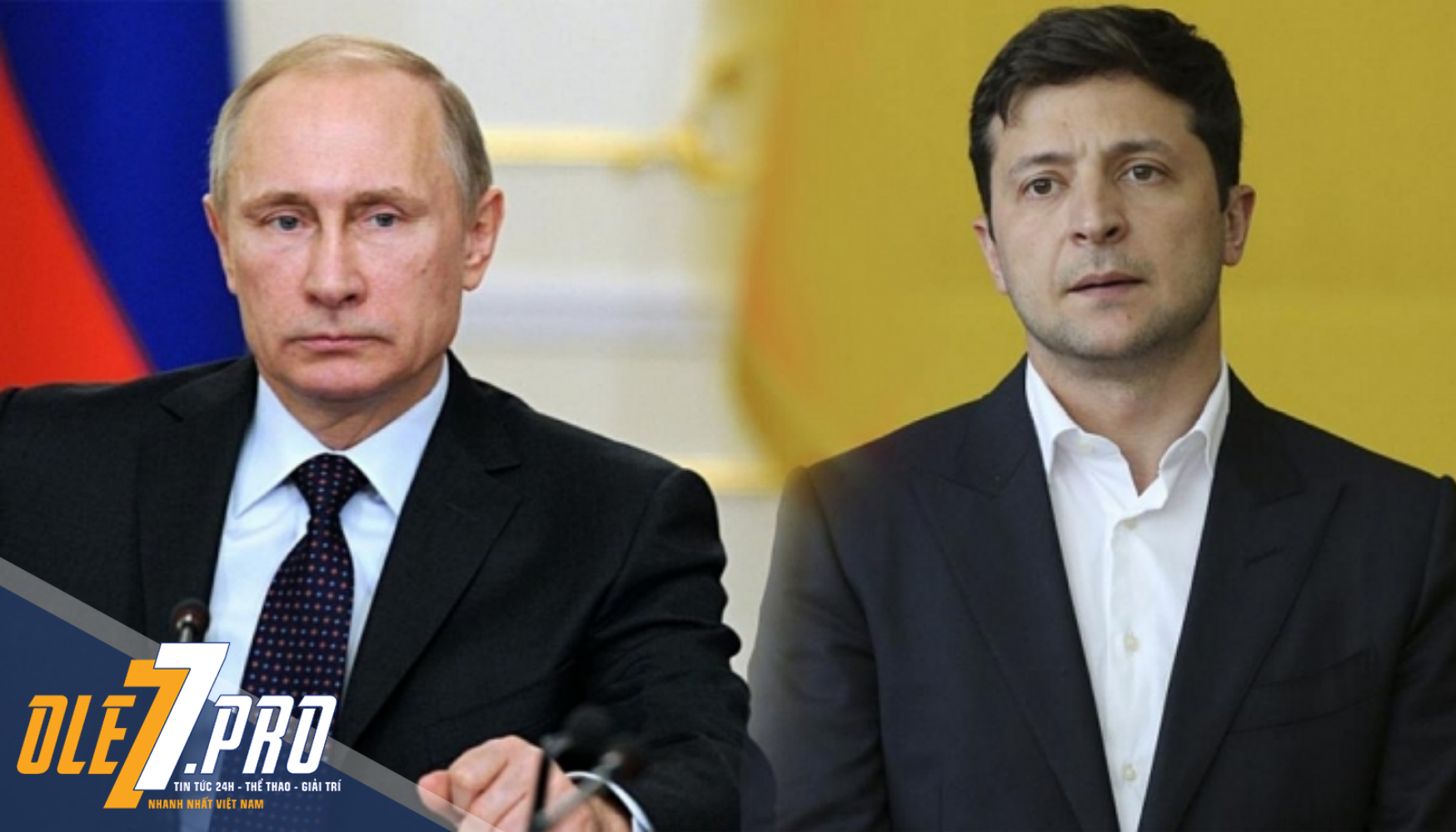 Tổng thống Nga và Tổng thống Ukraine
