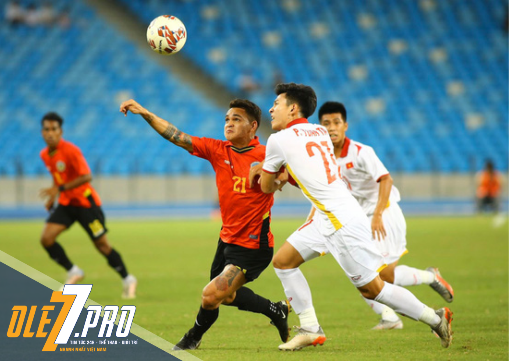 U23 Việt Nam vẫn thắng Timor Leste trong trận thủ môn làm tiền đạo
