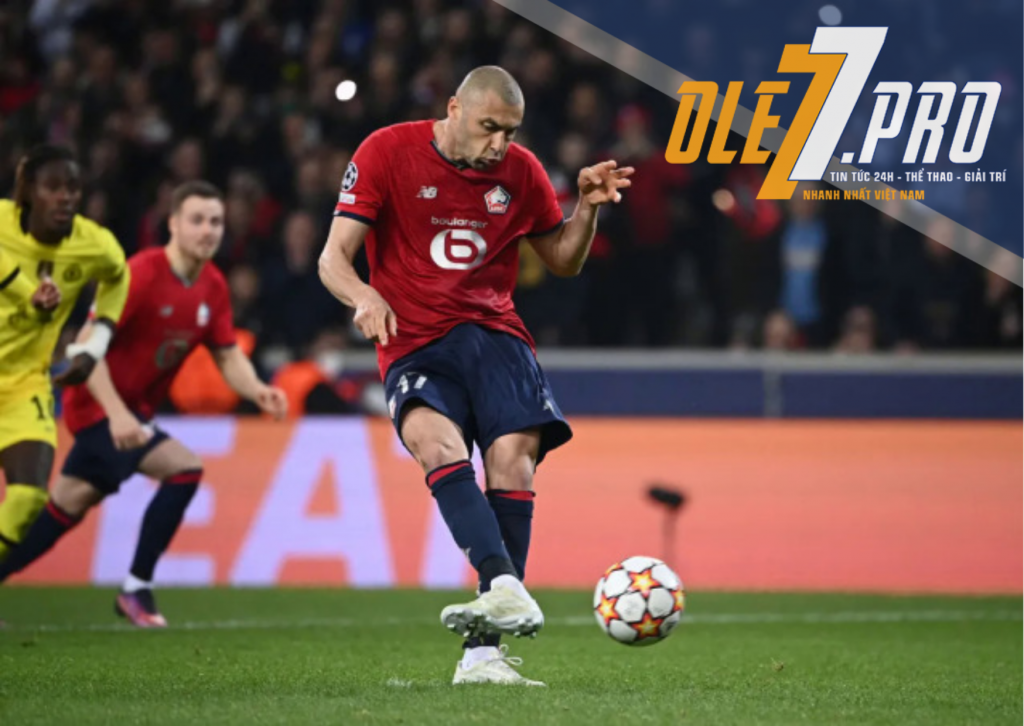 Burak Yilmaz mở tỷ số cho Lille