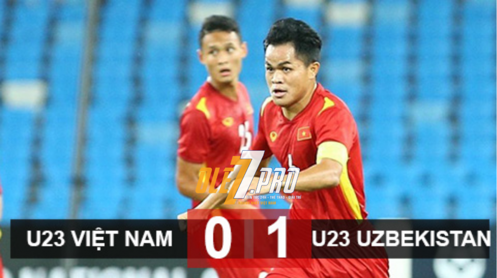 U23 Việt Nam 0-1 Uzbekistan trong Dubai Cup