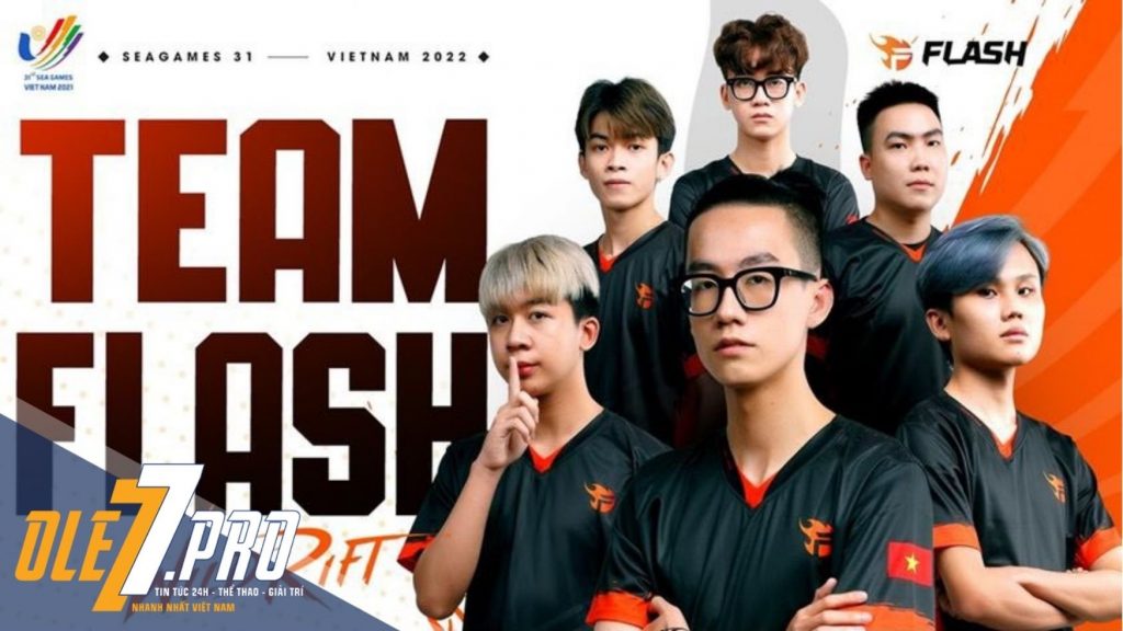 Team FLash là đại diện cho ĐT Việt Nam ở bộ môn LMHT Tốc Chiến nội dung đồng đội nam