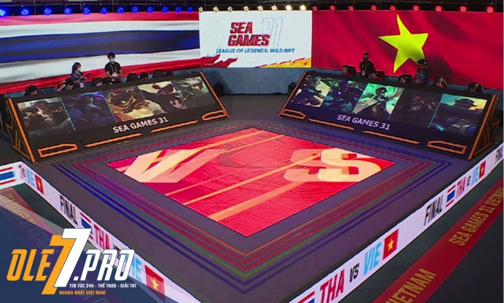 Việt Nam đè bẹp Thái Lan 3-0 ở chung kết LMHT Tốc Chiến SEA Games 31