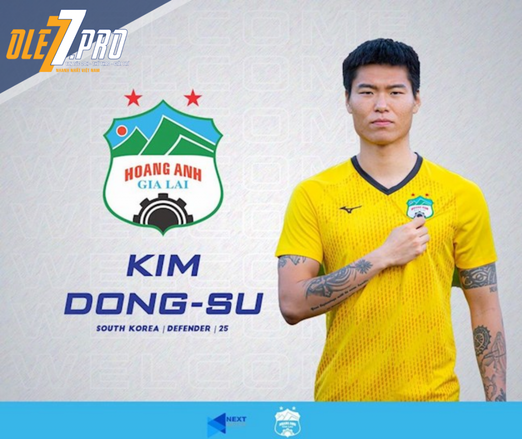Kim Dong Su từng là trung vệ thép của HAGL